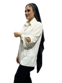 شومیز مجلسی الیزه سفید