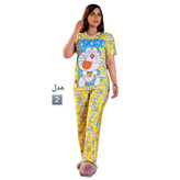 ست تیشرت شلوار عروسکی جنس سوپر پنبه