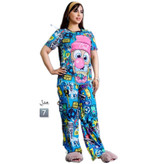 ست تیشرت شلوار عروسکی جنس سوپر پنبه