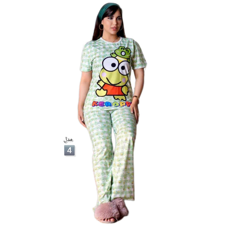 ست تیشرت شلوار عروسکی جنس سوپر پنبه