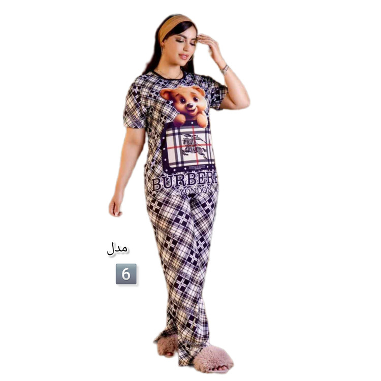 ست تیشرت شلوار عروسکی جنس سوپر پنبه