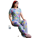 ست تیشرت شلوار عروسکی جنس سوپر پنبه