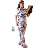 ست تیشرت شلوار عروسکی جنس سوپر پنبه