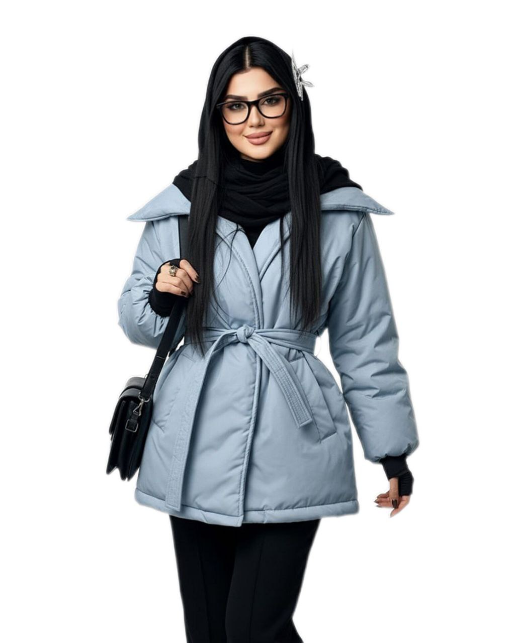 کاپشن بالانسیاگا یقه پهن 2186